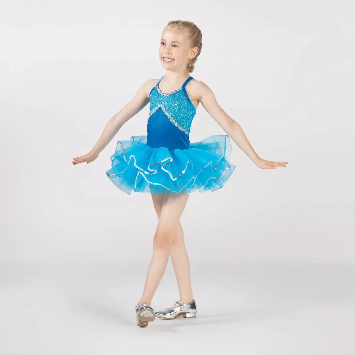 1st Position Velvet Bodice with Sequin Trim Tutu