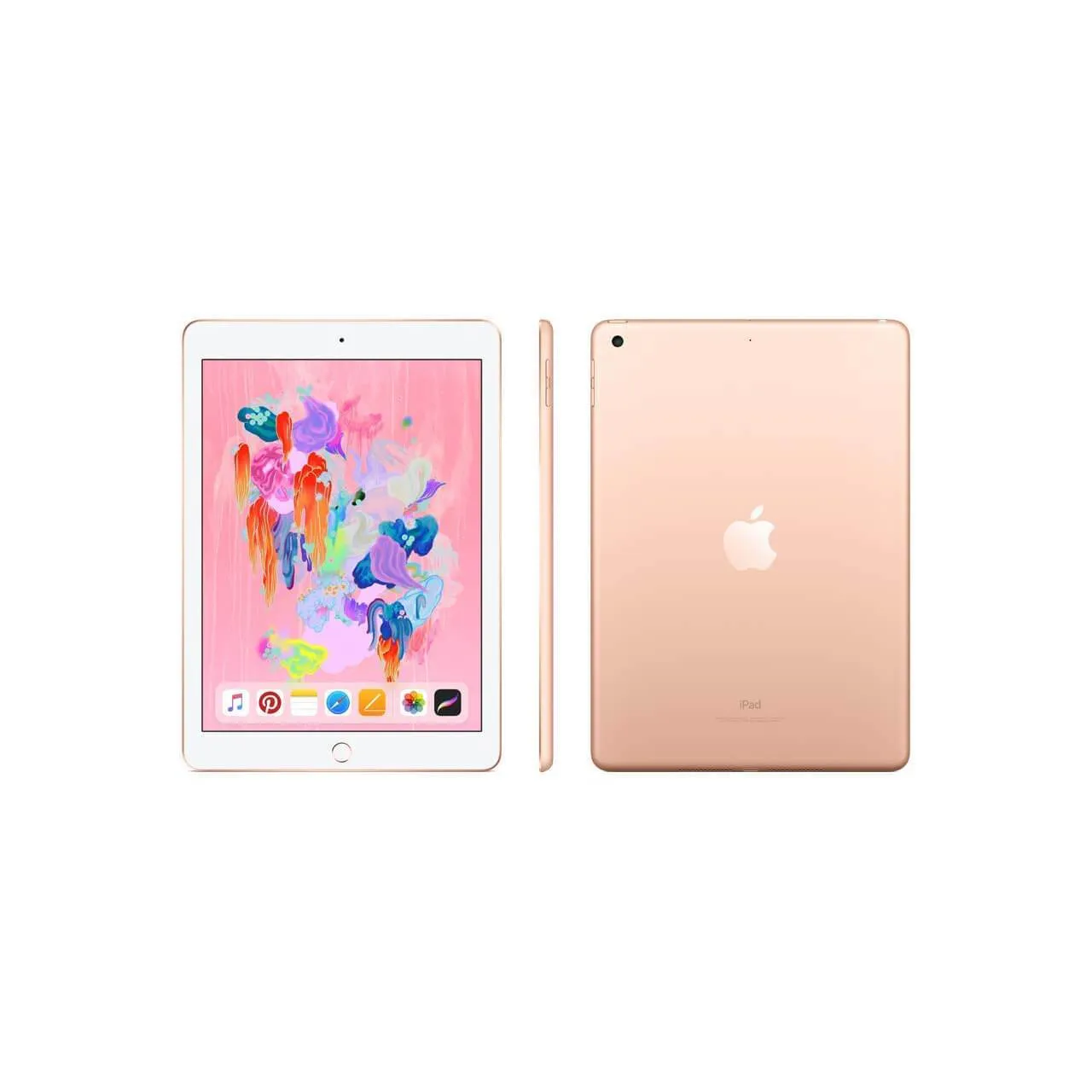 Apple iPad (Wi-Fi, 128GB) - Gold (Latest Model)