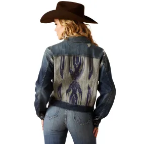 Ariat Ladies Chimayo Aztec & Burbank Denim Jacket 10046724