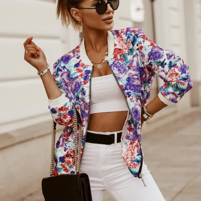Artistic Designer Windbreaker Style Light Jacket