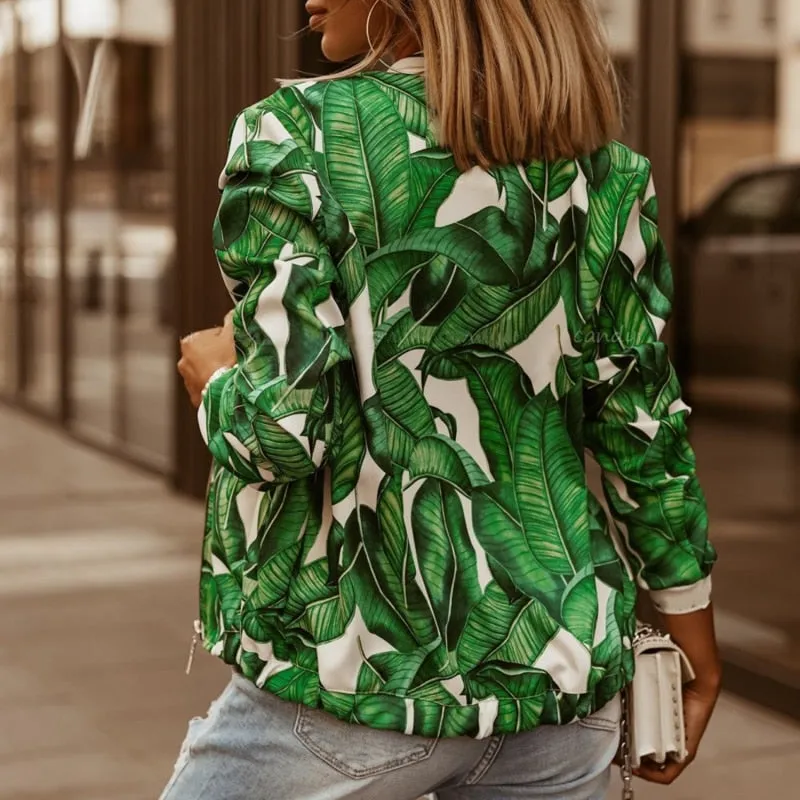 Artistic Designer Windbreaker Style Light Jacket