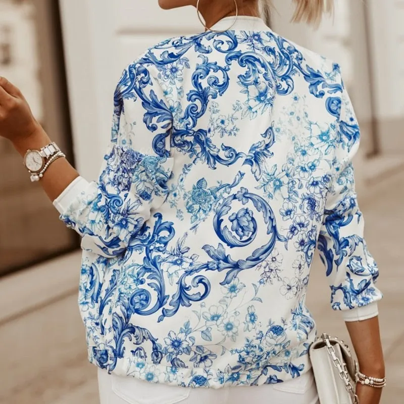Artistic Designer Windbreaker Style Light Jacket