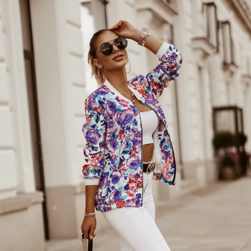 Artistic Designer Windbreaker Style Light Jacket