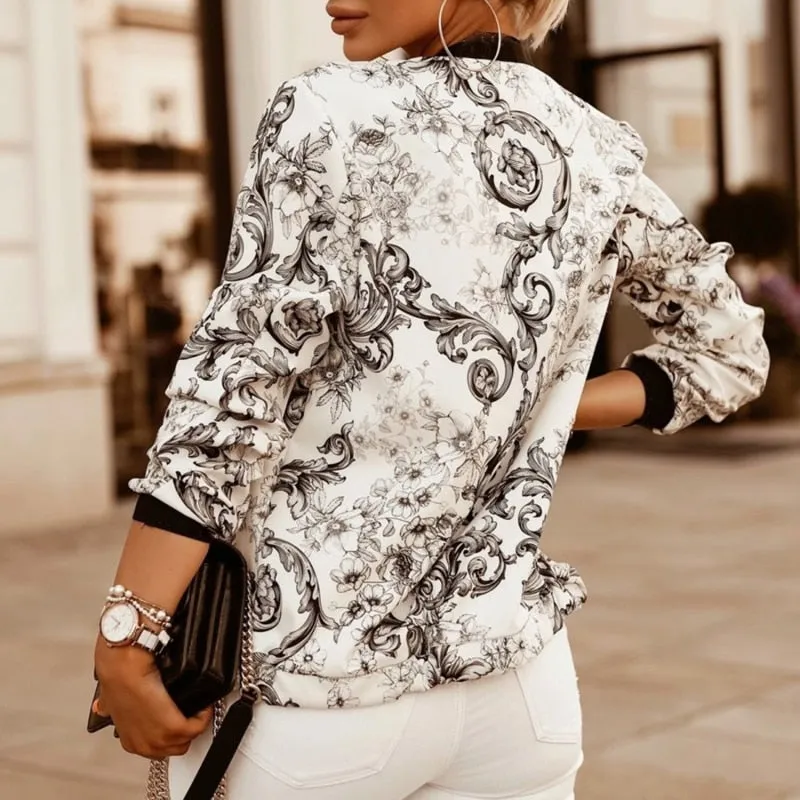 Artistic Designer Windbreaker Style Light Jacket