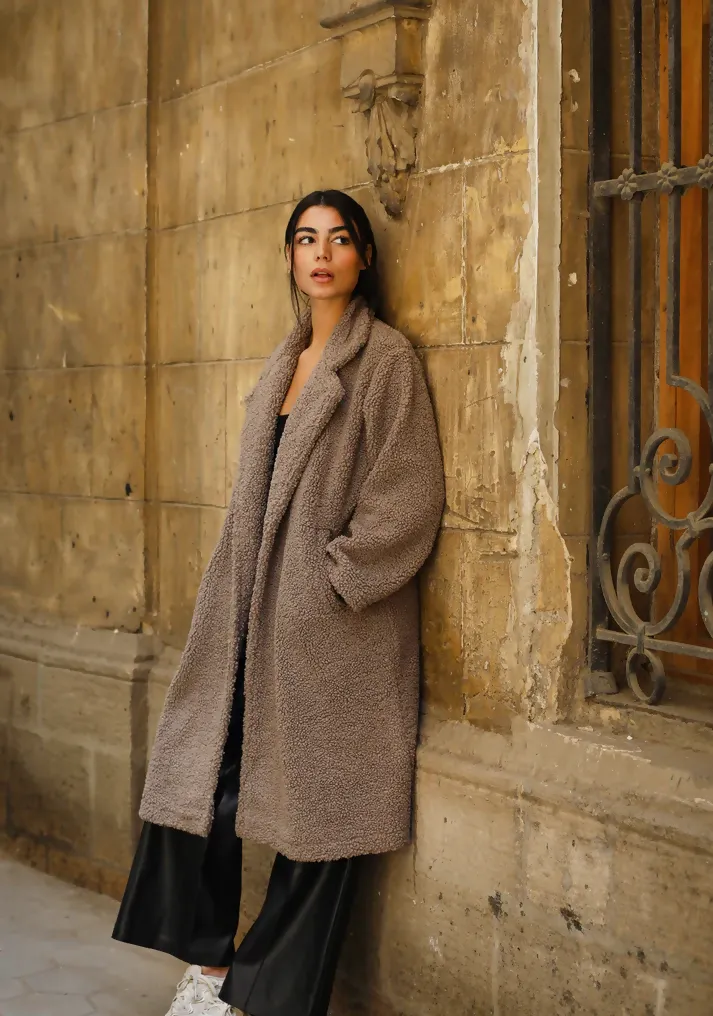 Cafe Teddy Fur Coat