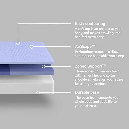 Casper Sleep Original Foam Mattress, Twin