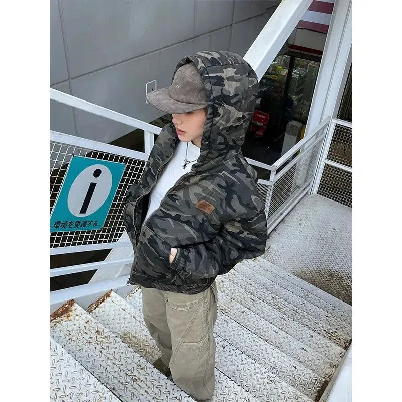 Classic Camo Hooded Jacket