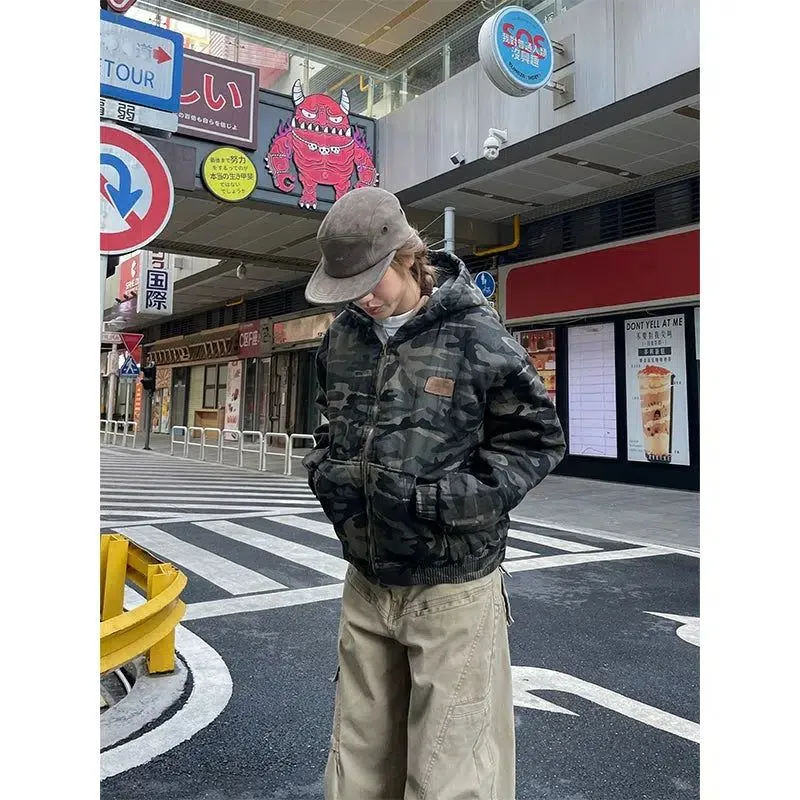 Classic Camo Hooded Jacket