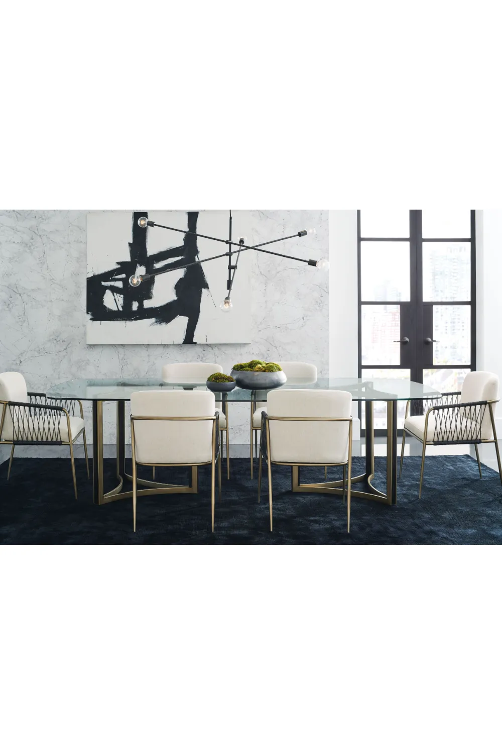 Double Pedestal Dining Table | Caracole Remix