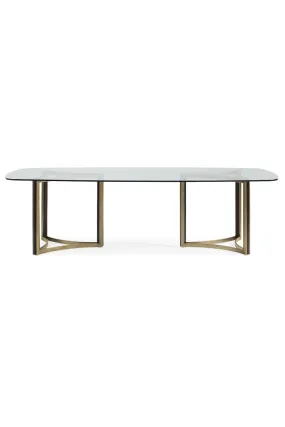 Double Pedestal Dining Table | Caracole Remix