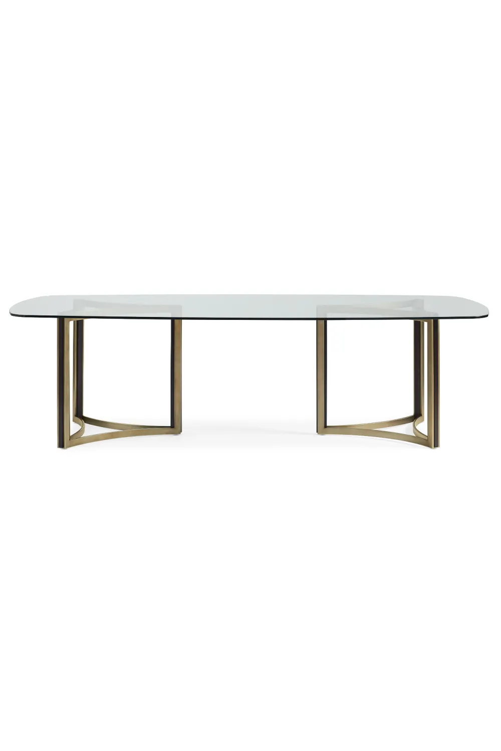 Double Pedestal Dining Table | Caracole Remix