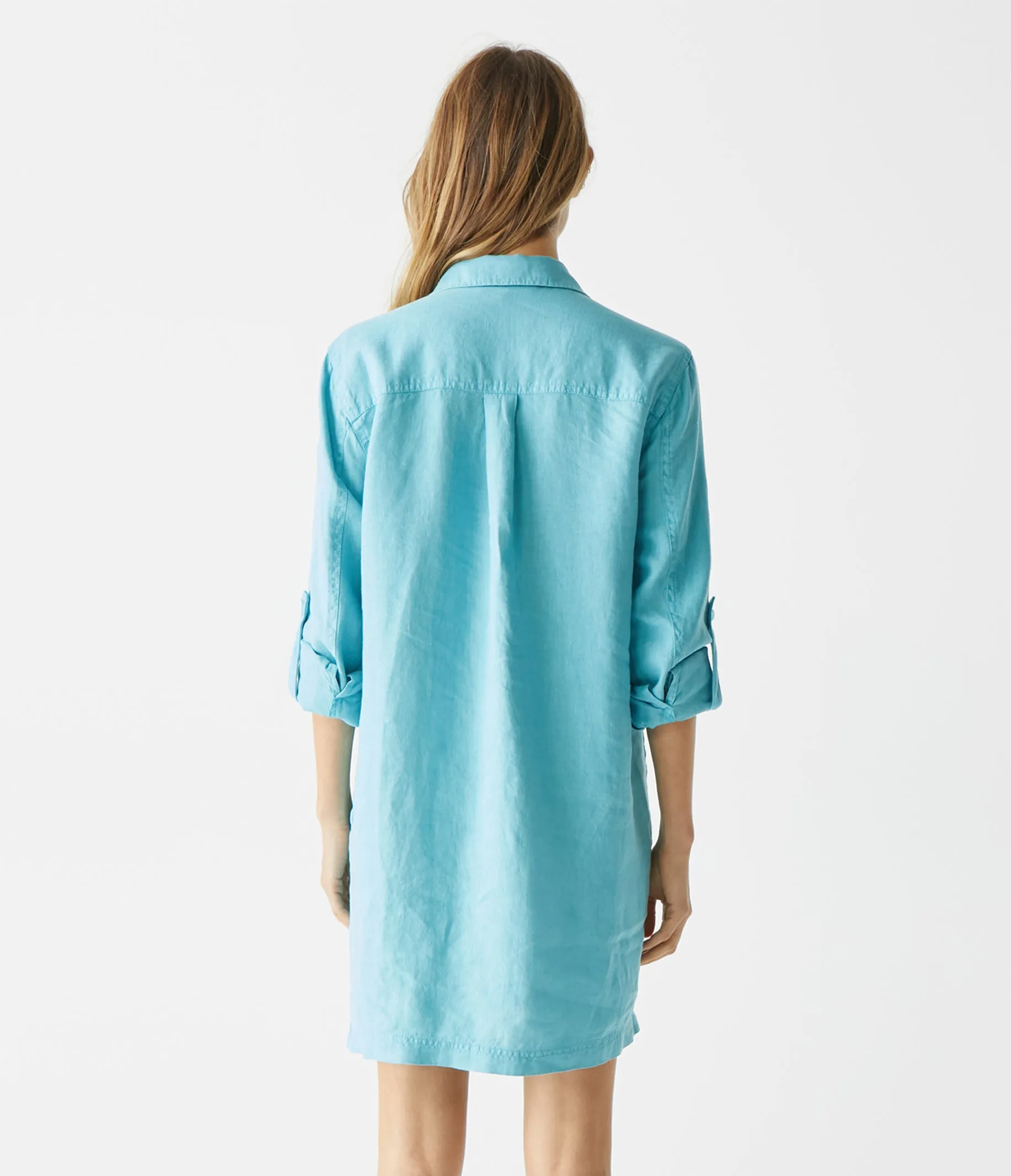 Eleanor Linen Shirt Dress