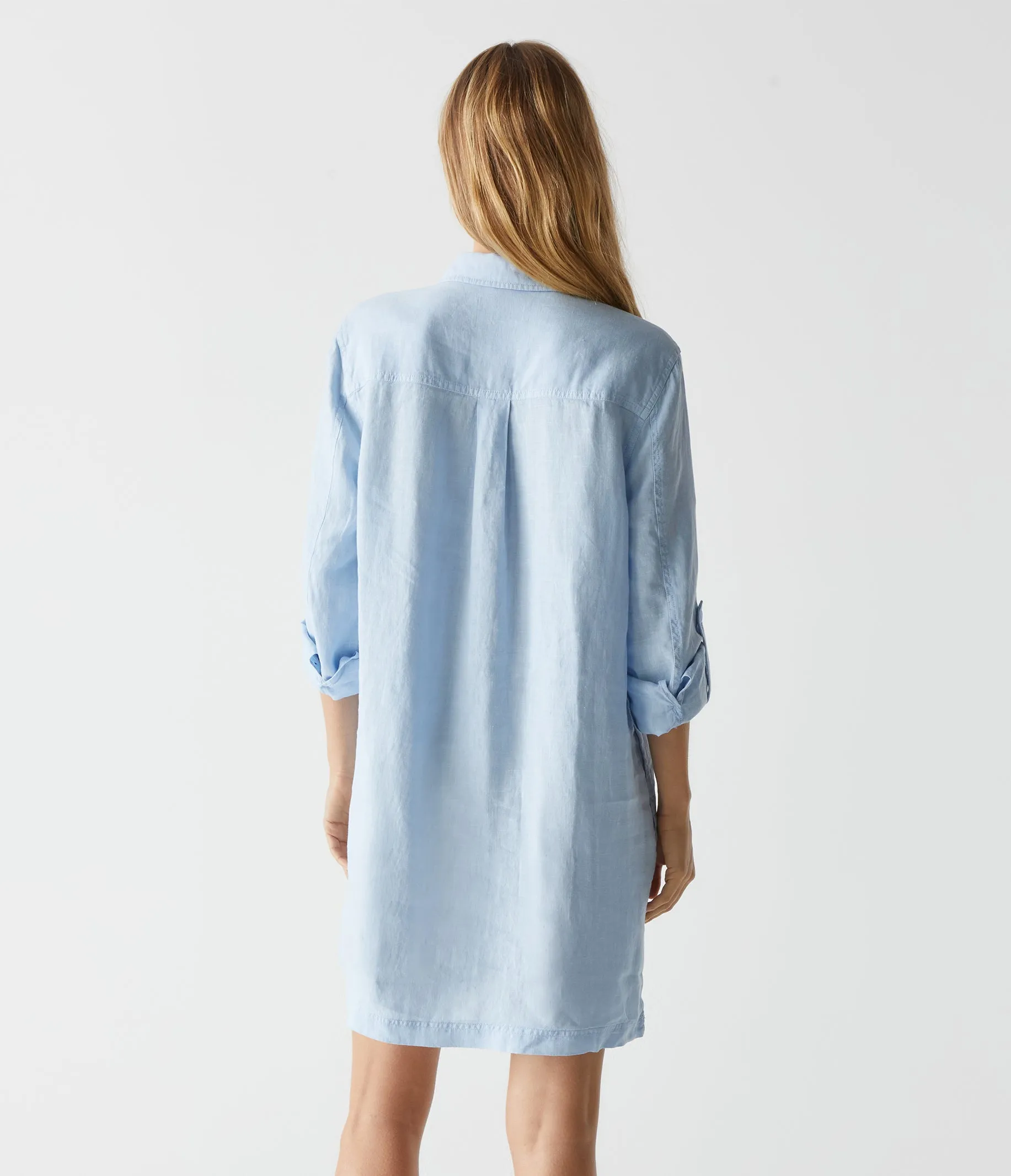 Eleanor Linen Shirt Dress