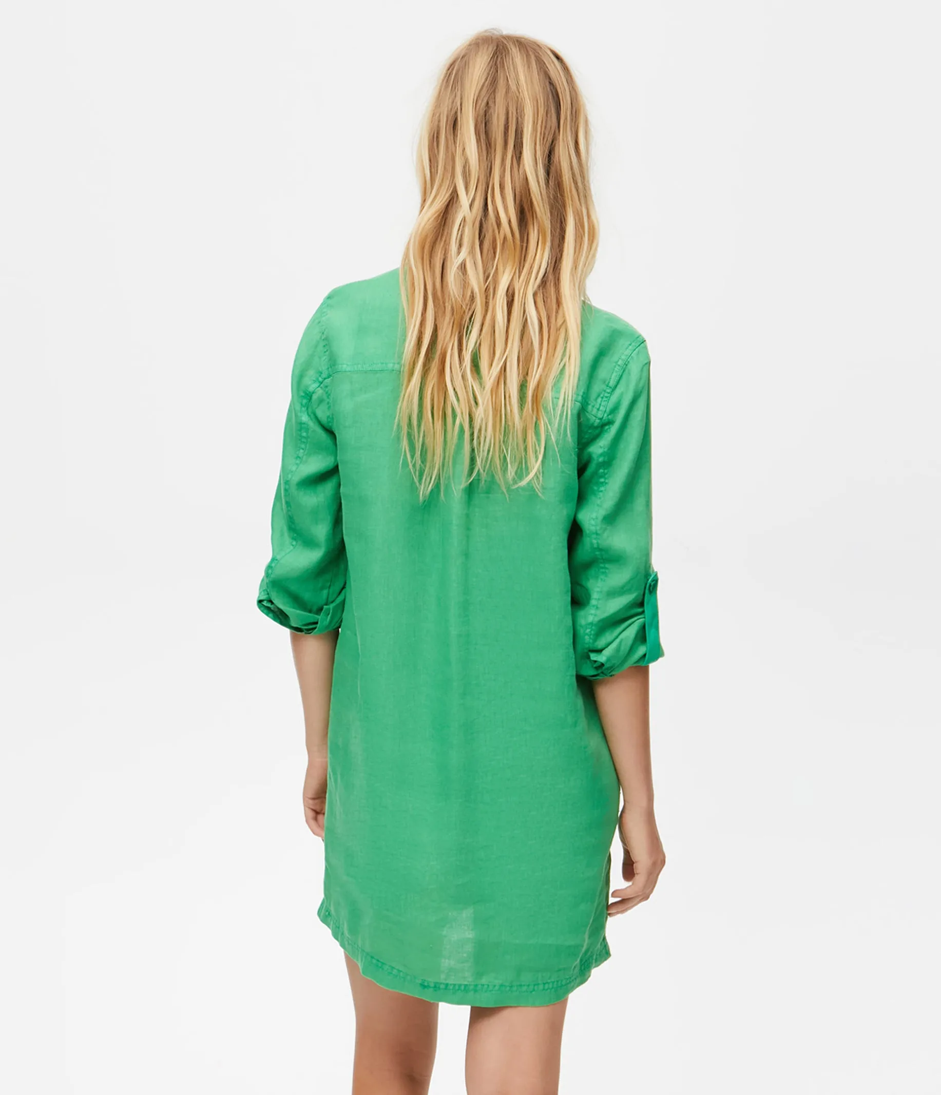 Eleanor Linen Shirt Dress