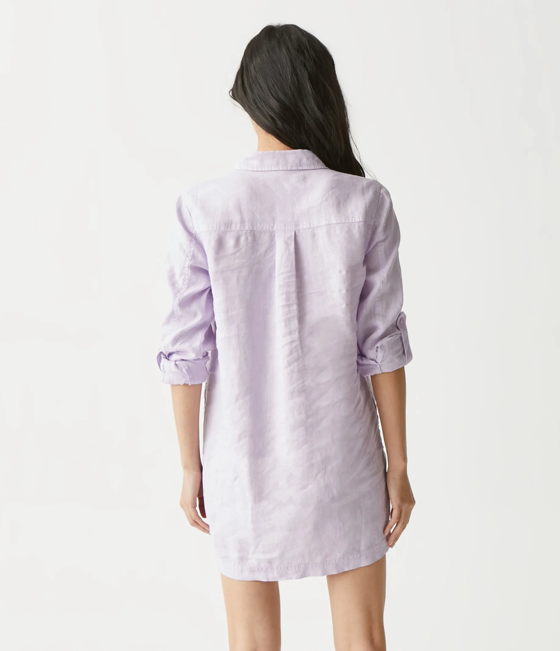 Eleanor Linen Shirt Dress