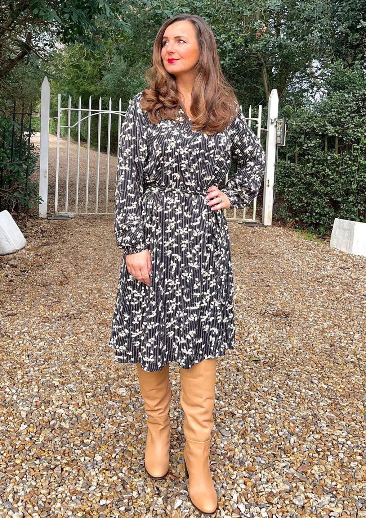 Floral Pattern Dress