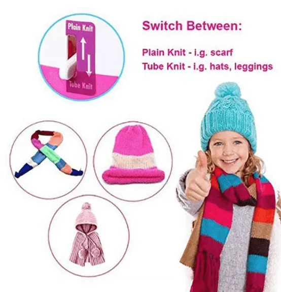 Hand-cranking DIY Knitting Machine