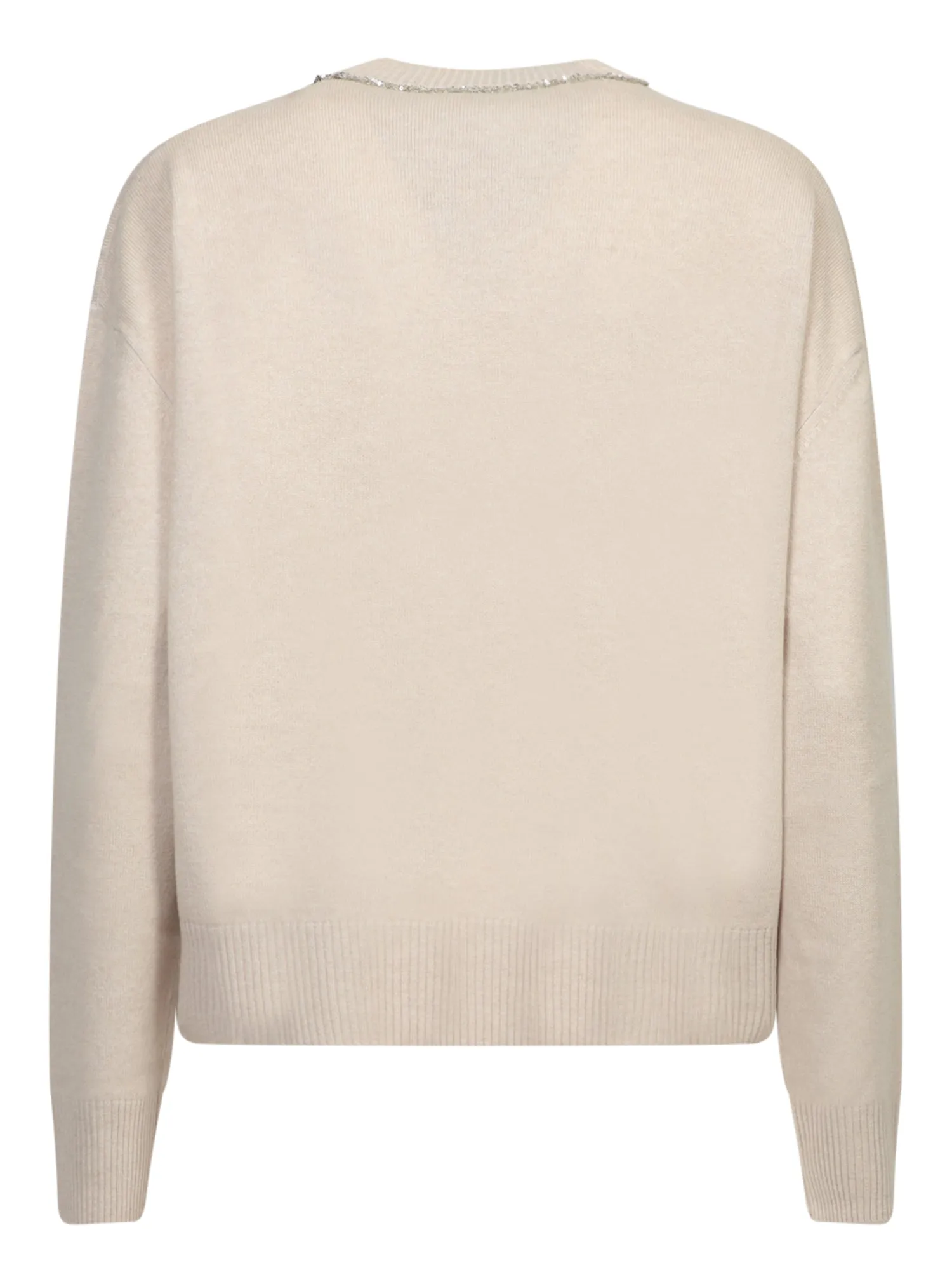 Icy Sequined Crewneck Sweater