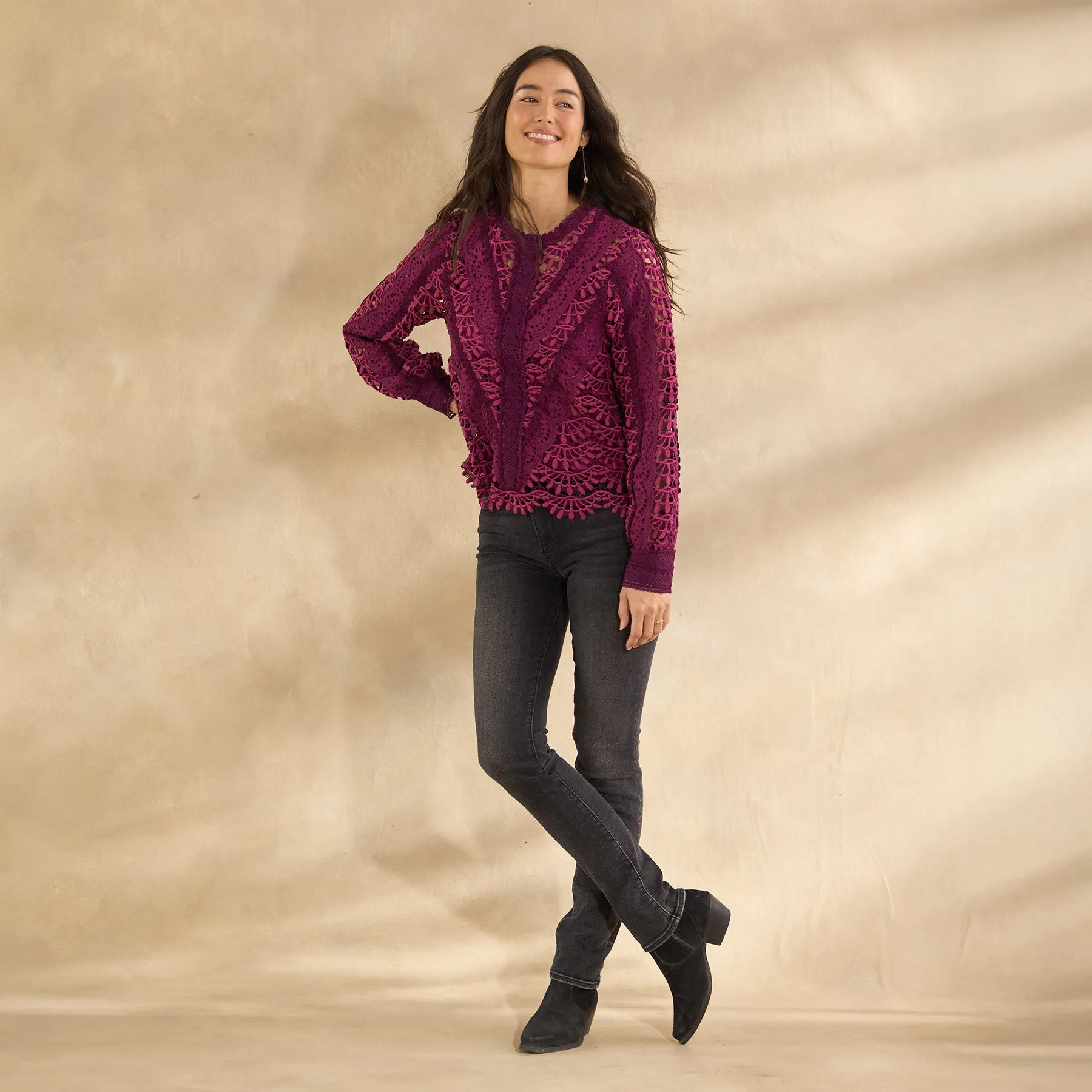 Linnea Crochet Top