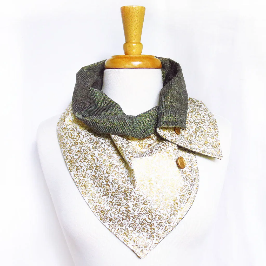 nichelle button scarf