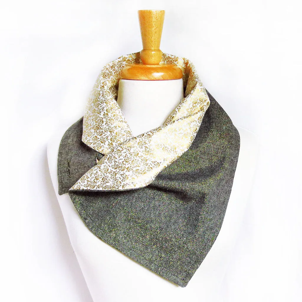 nichelle button scarf