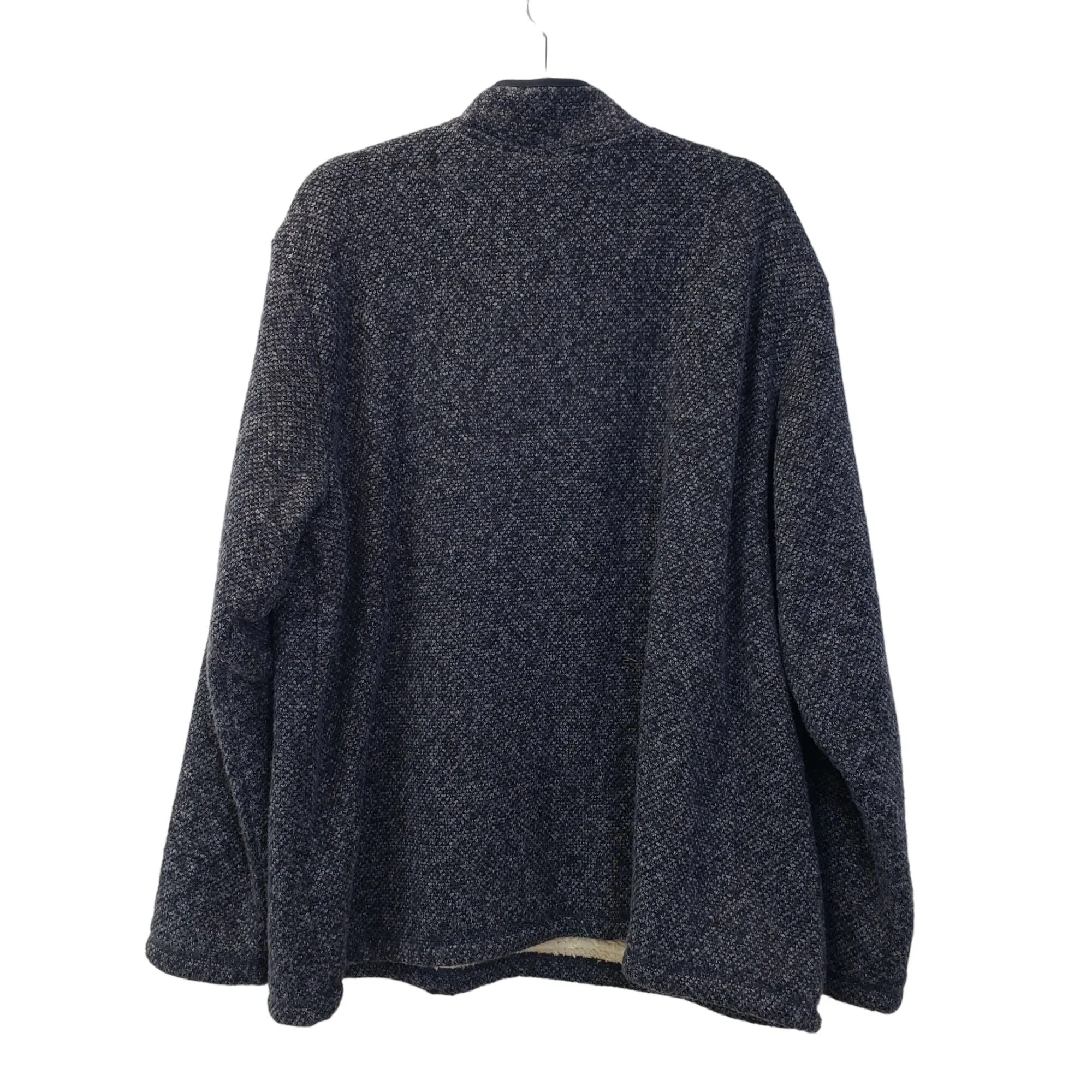 Orvis Fleece Lined Quarter Zip Pullover Jacket Size XXL