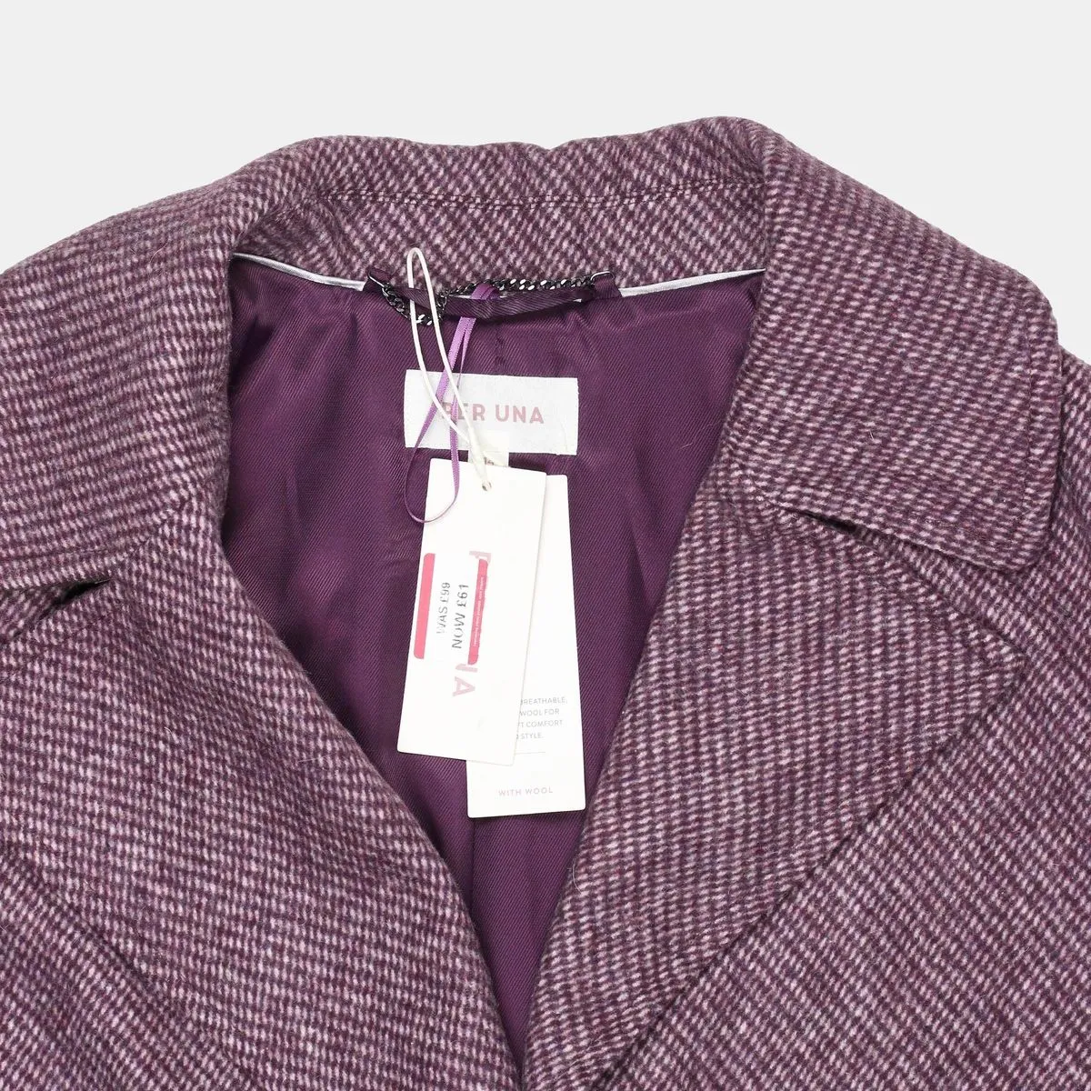 Per Una Overcoat Coat