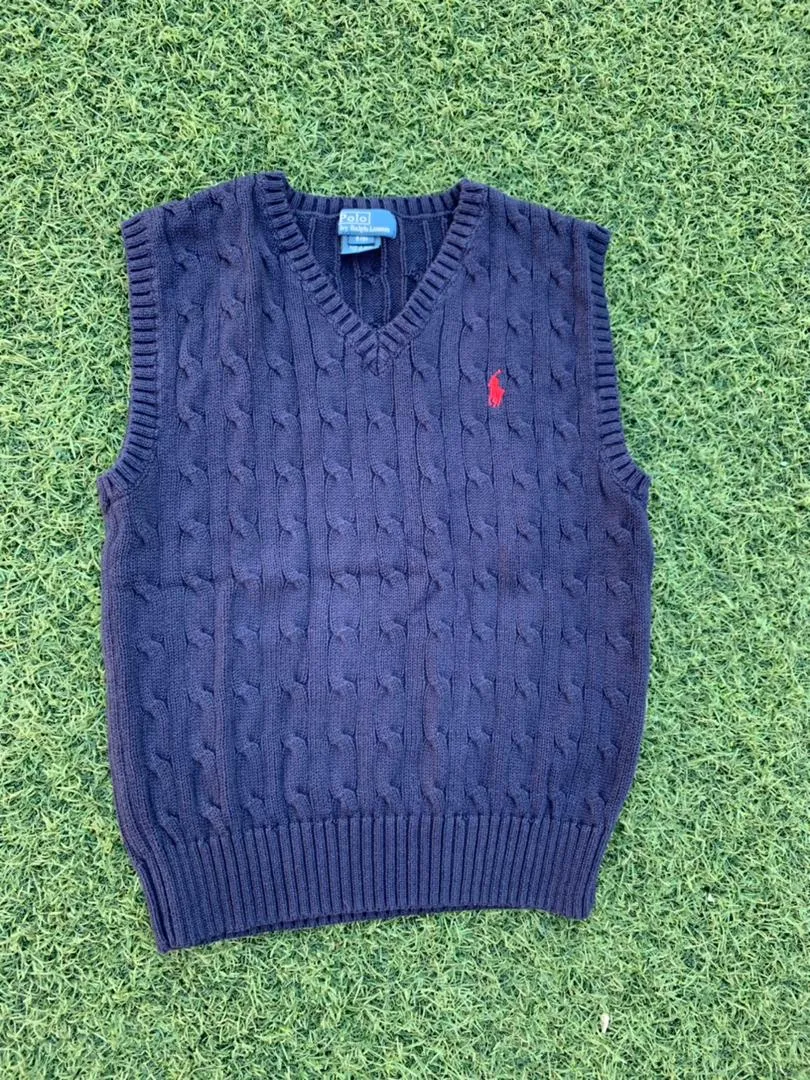 RL Polo blue cardigan size 8 years