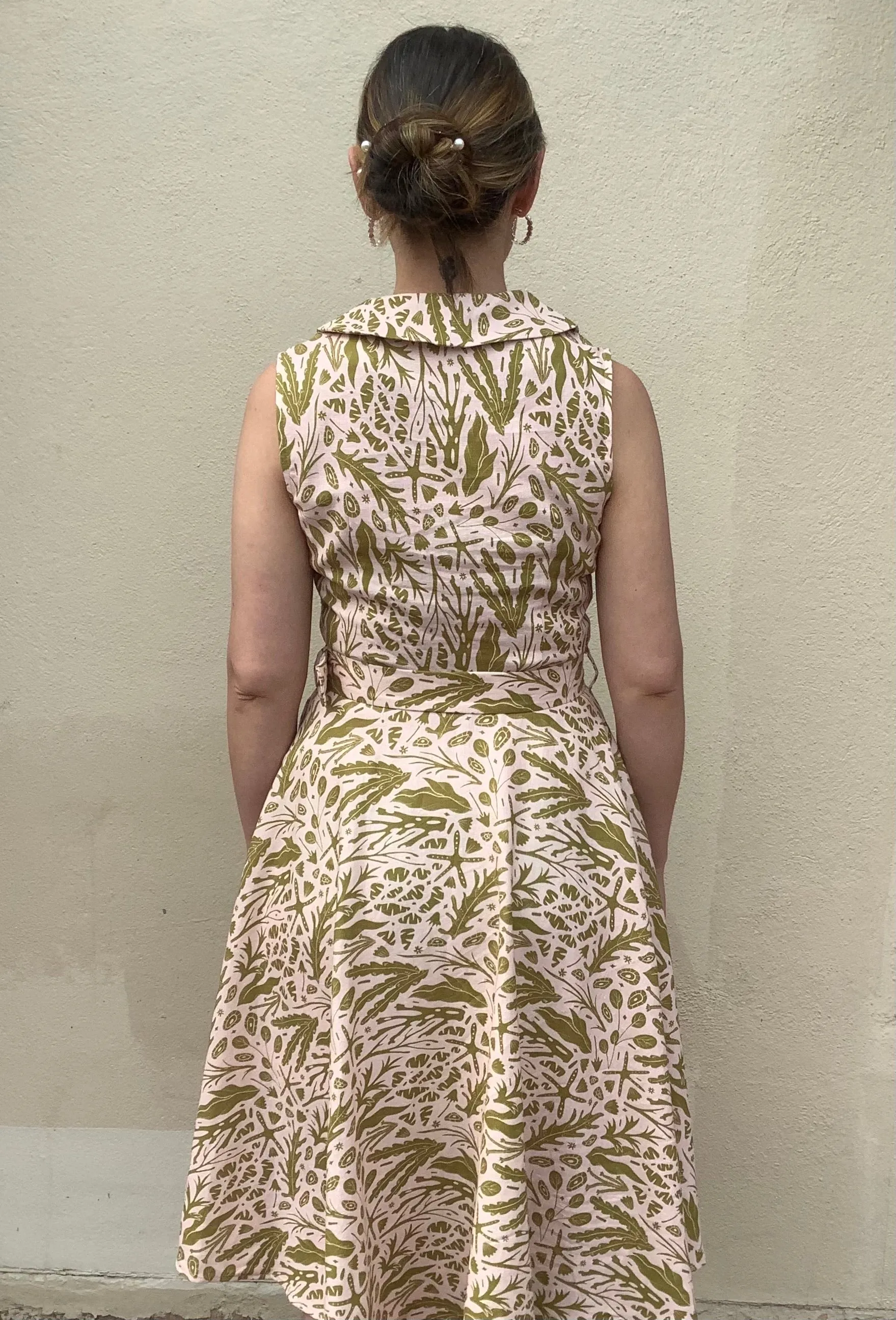 Sea Coral Swing Dress