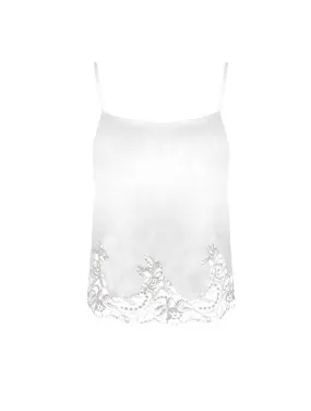Signature Silk Camisole - White