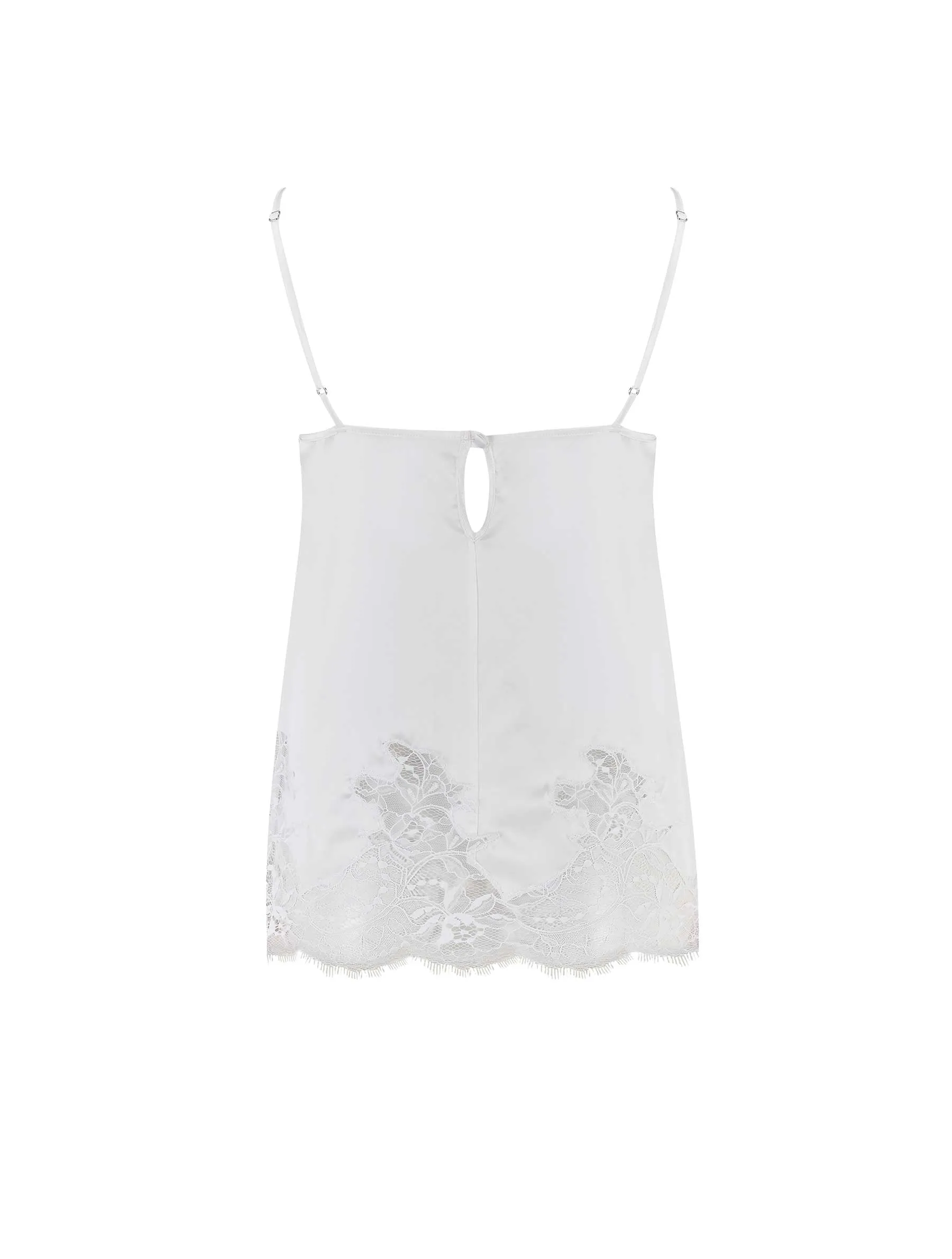 Signature Silk Camisole - White