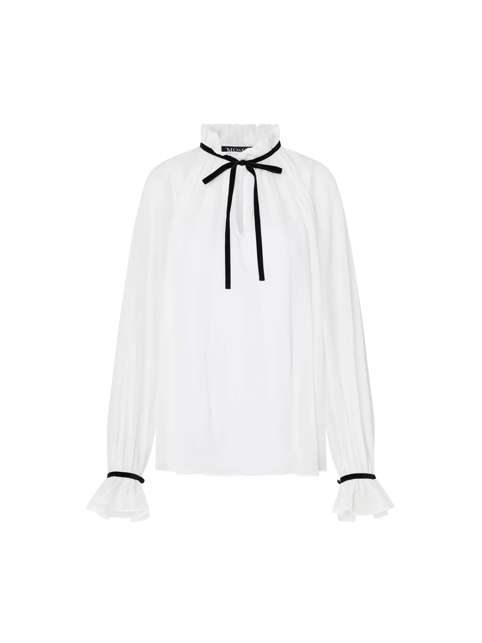 Silk Sheer Tie Top Set