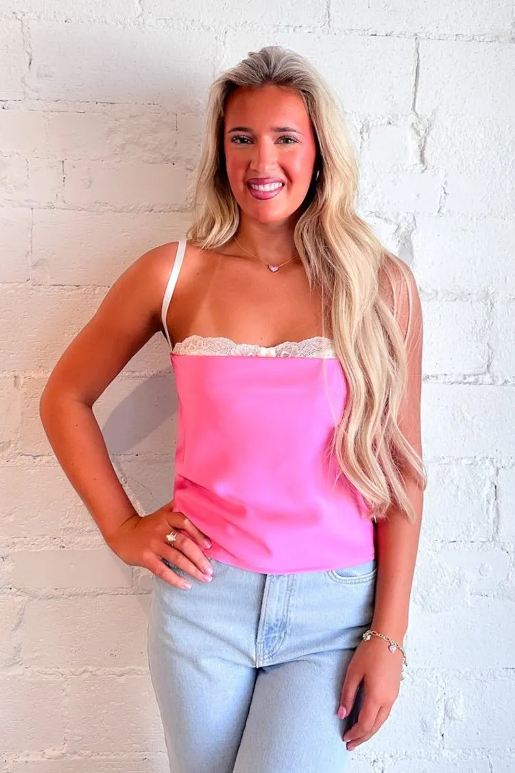 Sweet Escape Satin Top