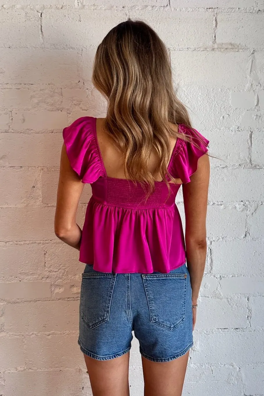Sweet Raspberry Top