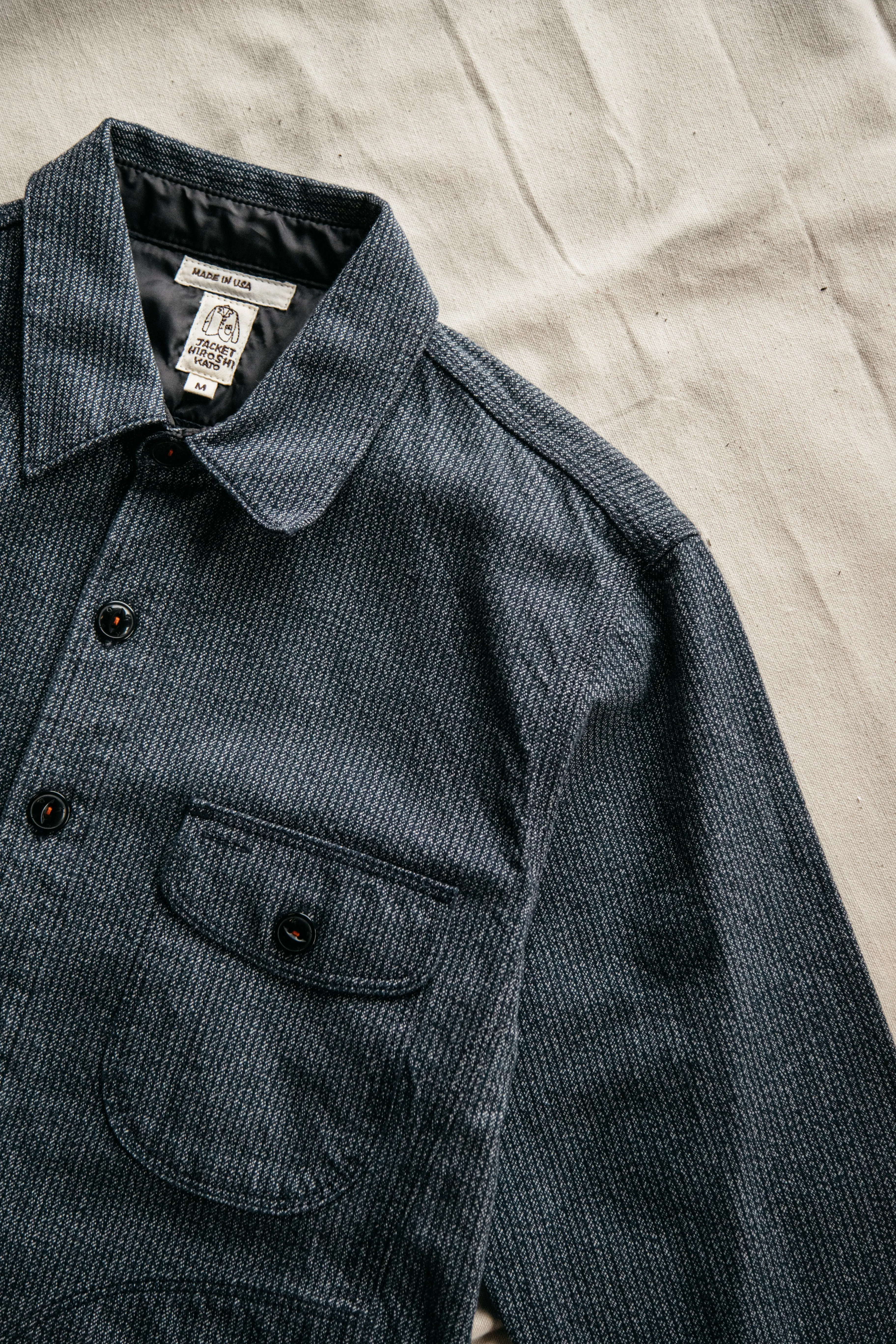 The Anvil Beach Cloth Jacket - Navy