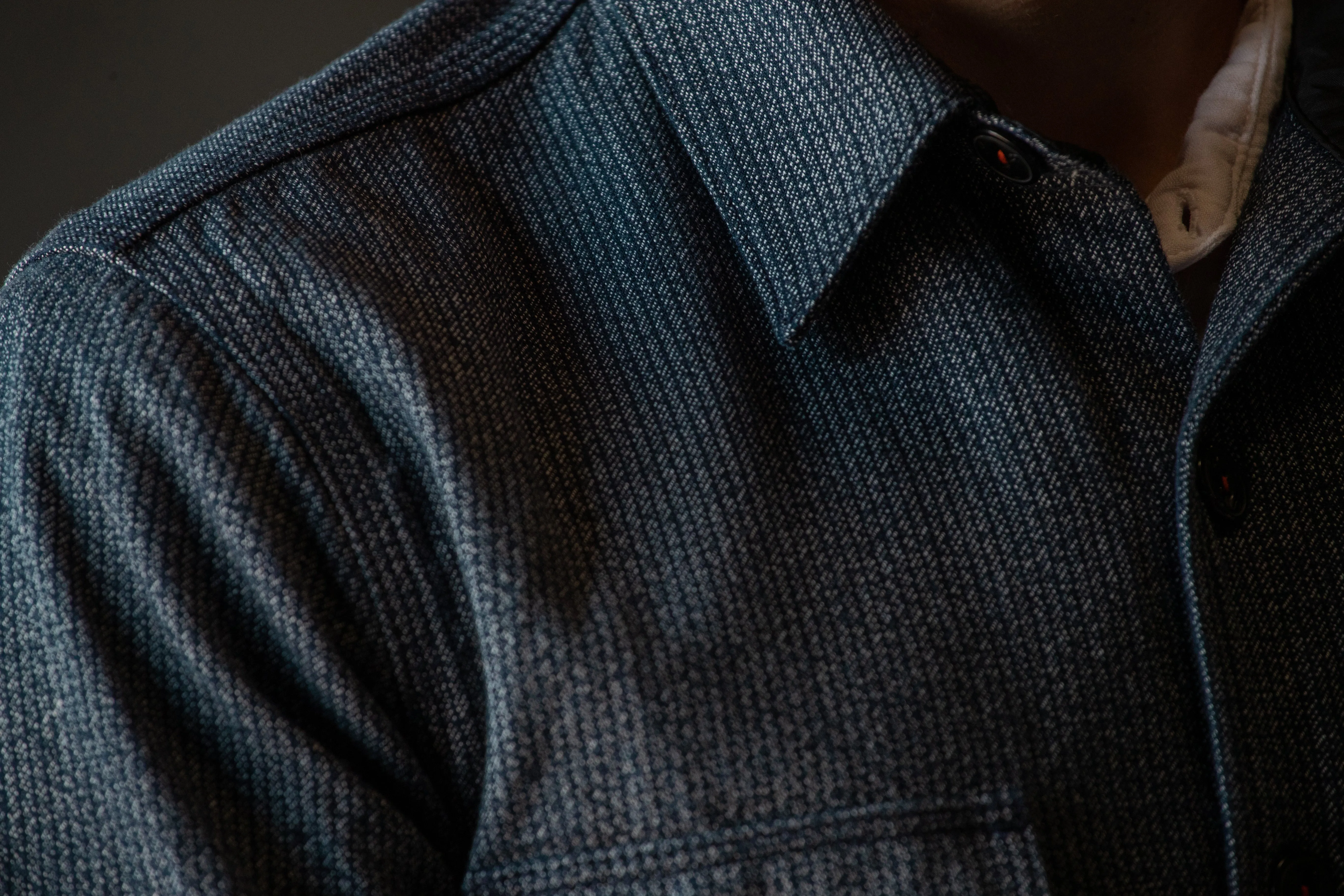 The Anvil Beach Cloth Jacket - Navy