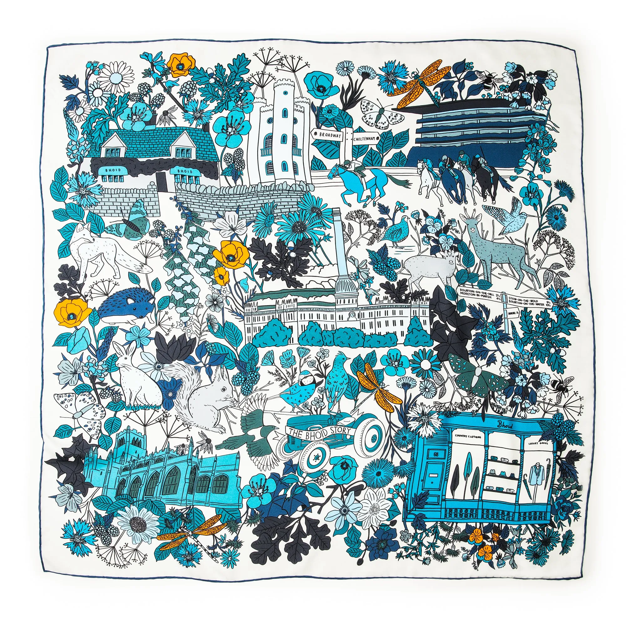 The Bhoid Story Silk Scarf