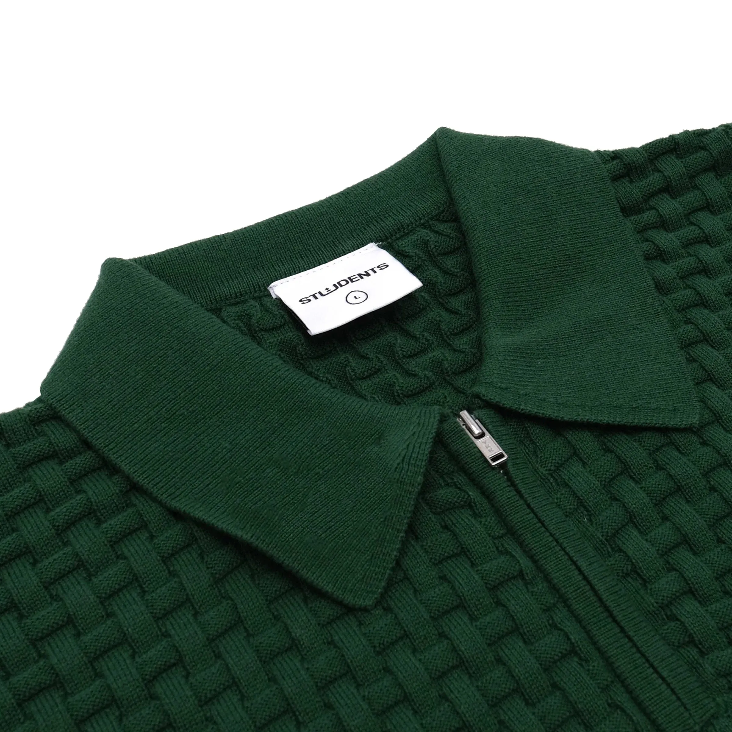 THEOS POLO SWEATER