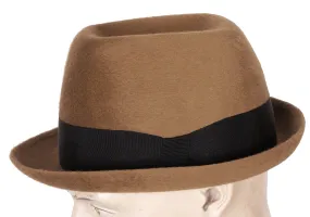 Vintage 1960s Pierre Cardin Mens Fedora Hat Size XL 7 1/2
